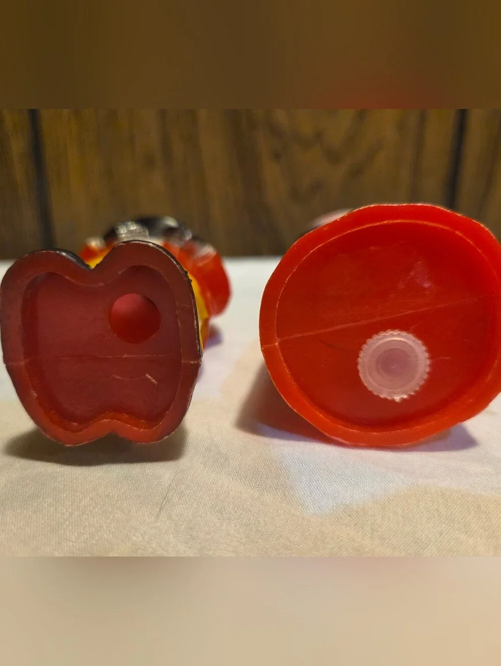 Vintage Americana Salt and Pepper Shakers Plastic Aunt Jemima & Uncle Mose